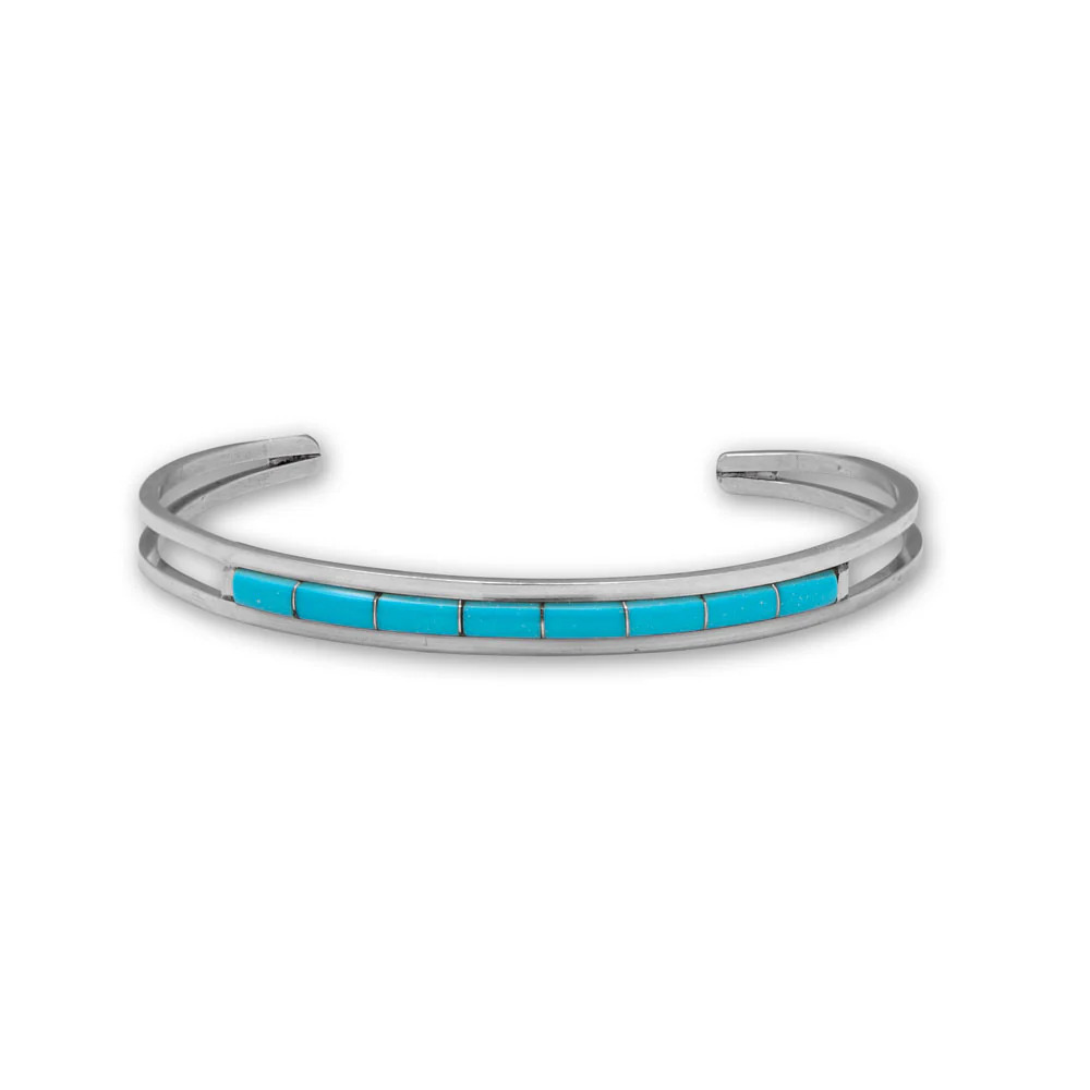 Kingman turquoise cuff